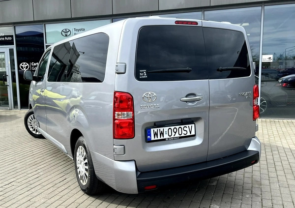 Toyota Proace Verso cena 144900 przebieg: 39727, rok produkcji 2021 z Jedlicze małe 326